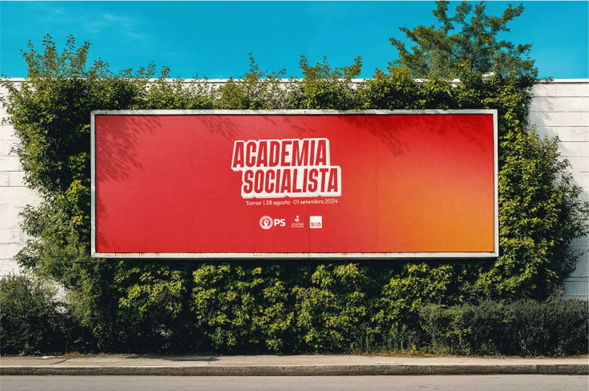 Academia Socialista event branding