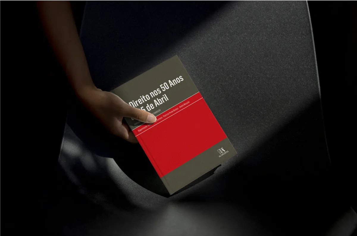 50 Anos do Direito em Portugal event identity